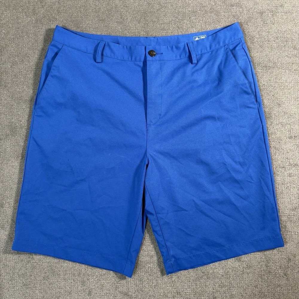 Adidas Golf Shorts Men's Size 36 Stretch Climalite Blue Performance